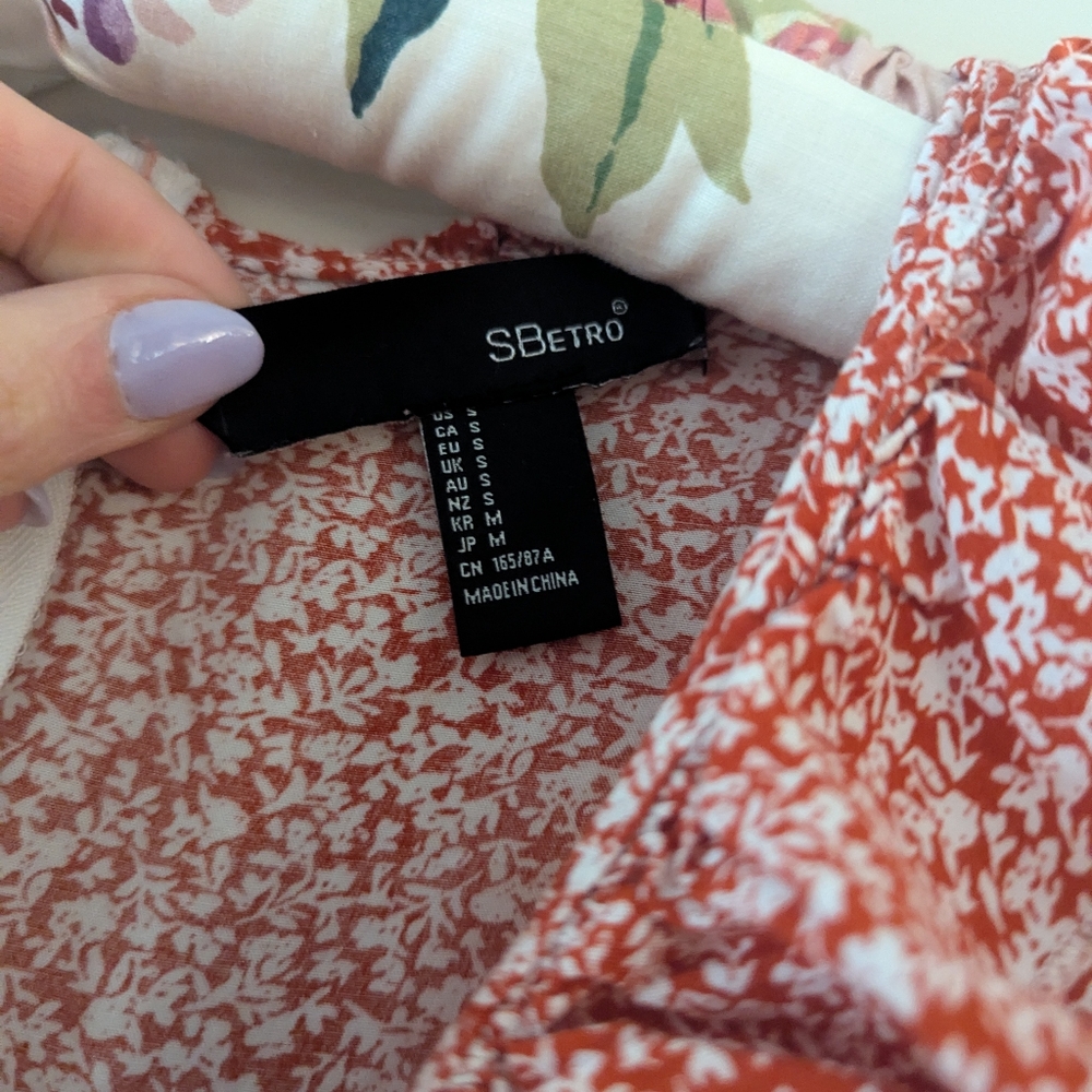 Floral Ruffle Tie-Front Dress - Picture 4 of 4